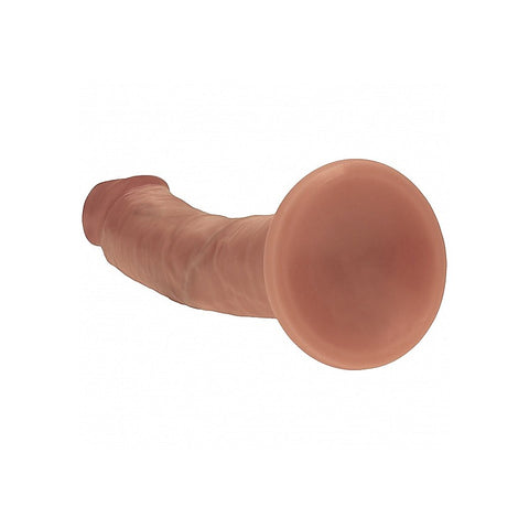 REALROCK 8in Curved Dual Density Dildo by Shots Toys