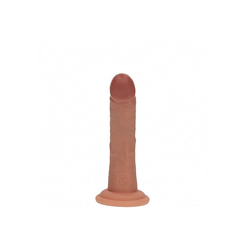 REALROCK 6in Dual Density Vibrating Dildo by Shots Toys
