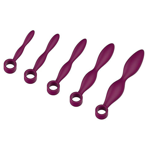 Silicone Dilator Set of 5 Sizes by Passion Play