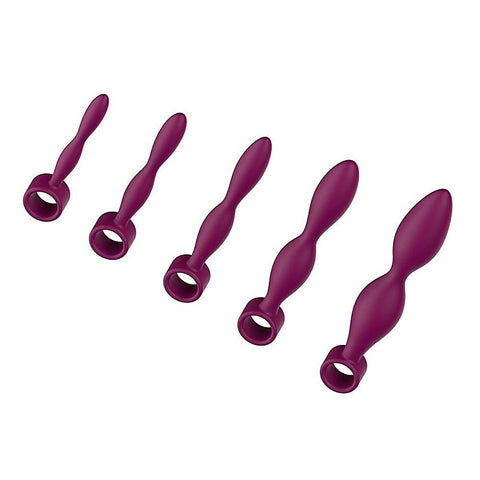 Silicone Dilator Set of 5 Sizes by Passion Play
