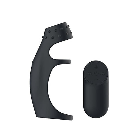 Vibrating Penis Sleeve with Wireless Remote by Passion Play