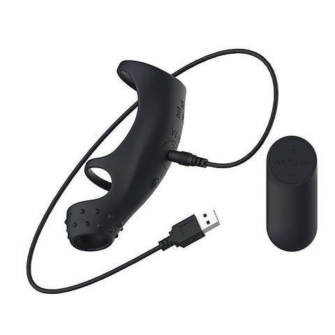 Vibrating Penis Sleeve with Wireless Remote by Passion Play
