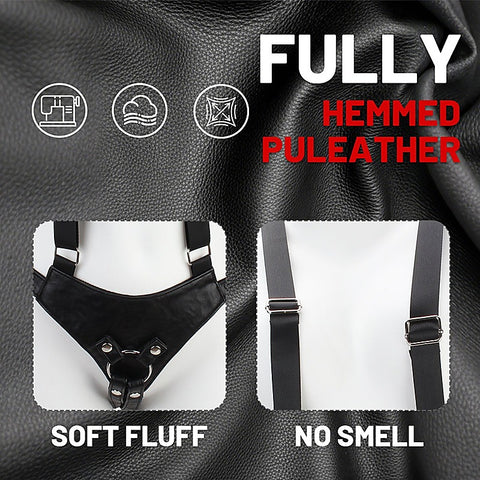 Tomboy Faux Leather Body Harness by Chisa - Cuffs And Restraints