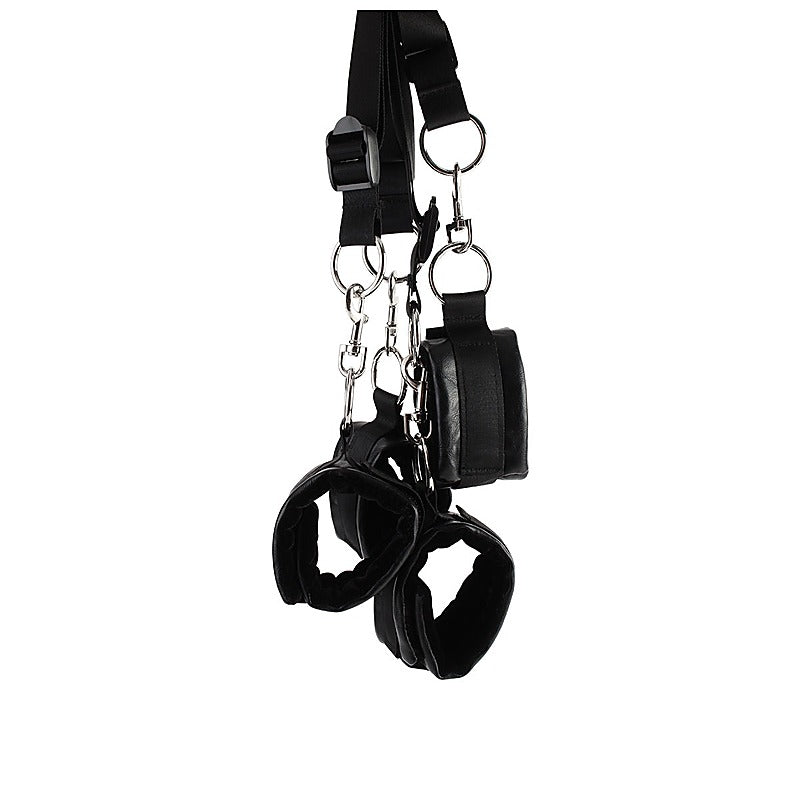 Naughty Bed Restraint System with Cuffs by Chisa - Cuffs And Restraints