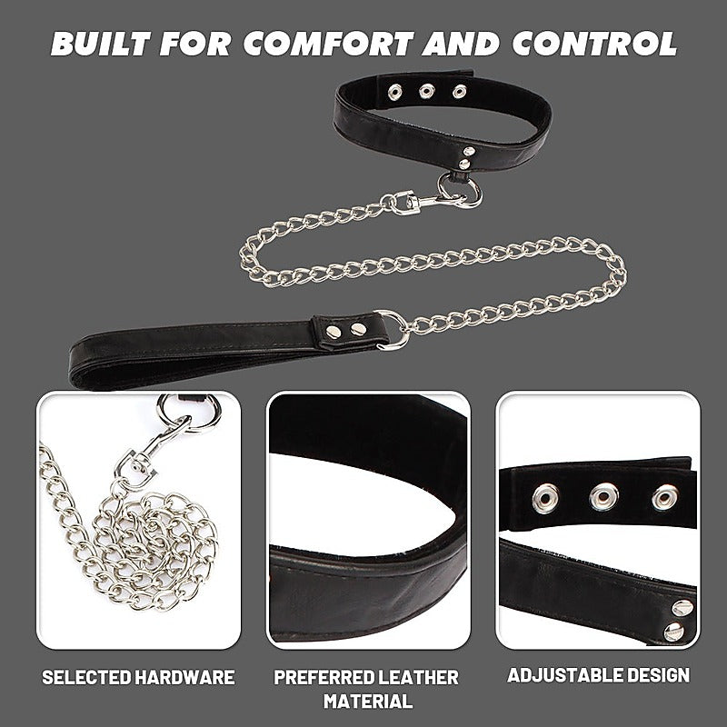 Follow the Leash Collar and Leash Set by Chisa - Collars and Leads
