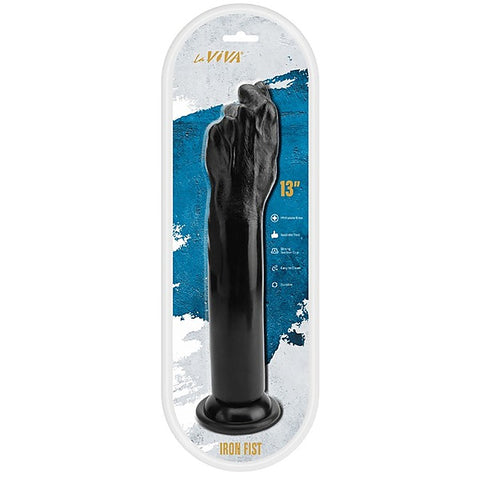 Iron Fist 11in Realistic PVC Dildo by La Viva - Realistic Dildos