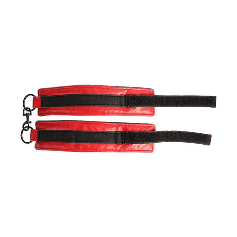 Adjustable Faux Leather Hand Cuffs by Chisa - Cuffs And Restraints