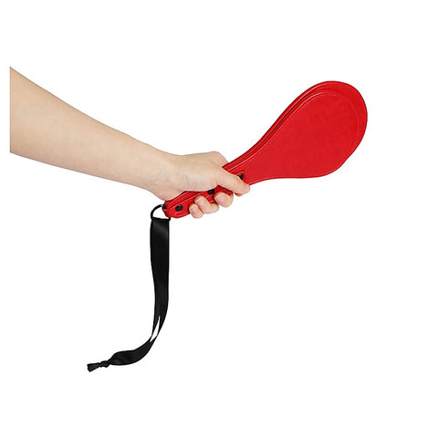 Round Faux Leather Bondage Paddle by Chisa - Paddles And Slappers