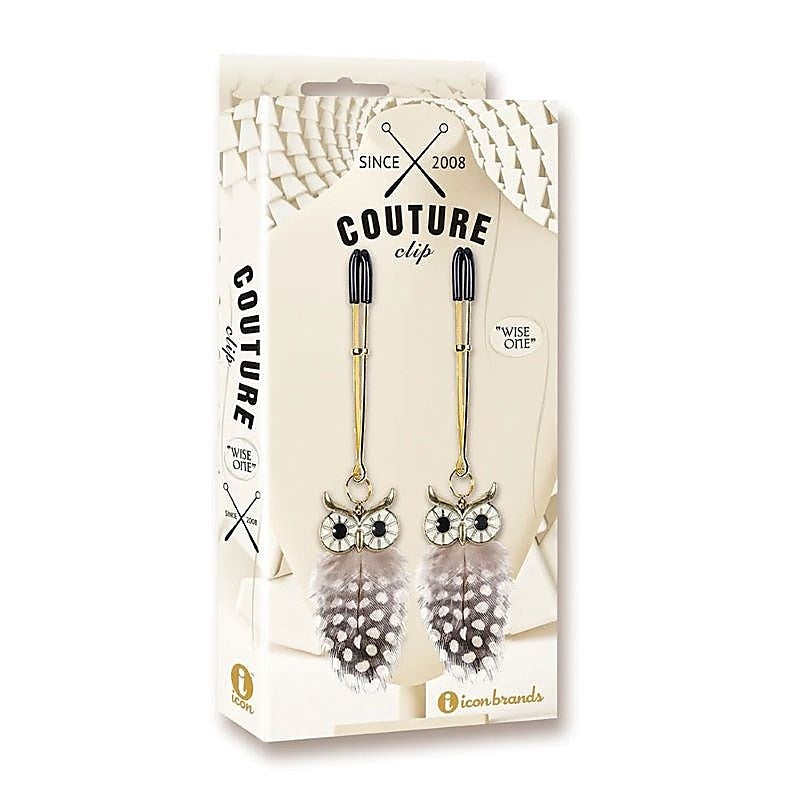 Couture Clip Luxury Nipple Clamps by Icon Brands - Nipple and Clit Clamps