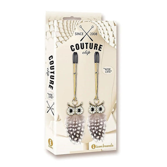 Couture Clip Luxury Nipple Clamps by Icon Brands - Nipple and Clit Clamps