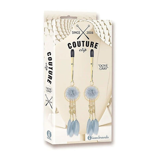 Adjustable Feathered Nipple Clamps by Icon Brands - Nipple and Clit Clamps