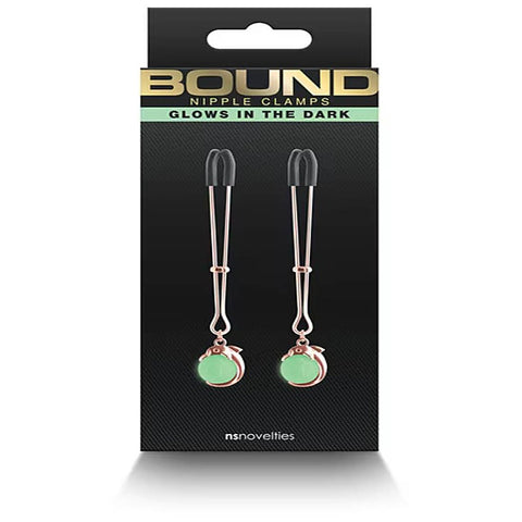 Bound Nipple Clamps G1 by NS Novelties - Nipple and Clit Clamps