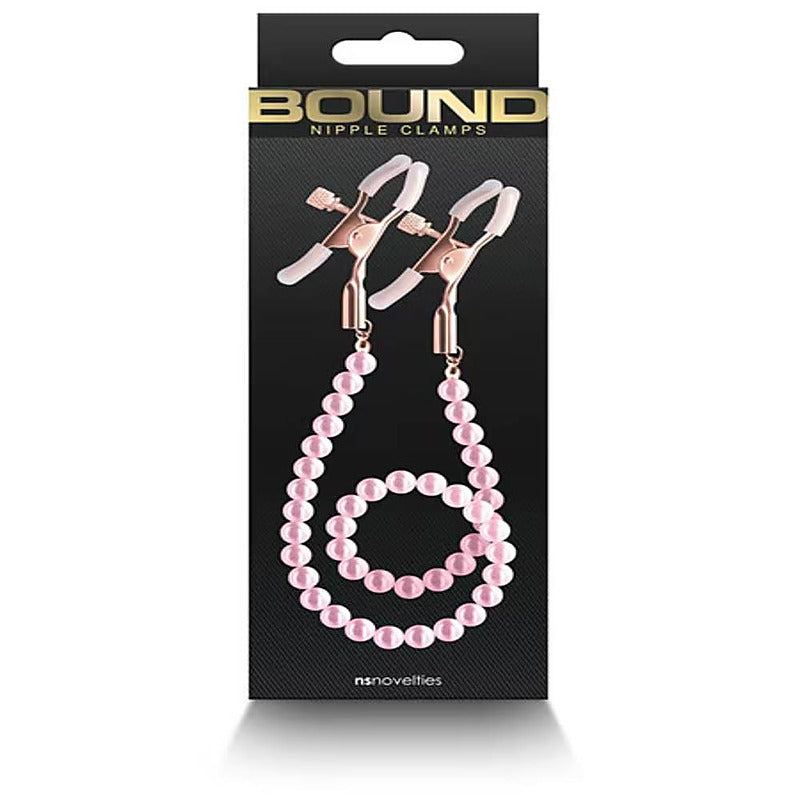 Bound Nipple Clamps DC1 by NS Novelties - Nipple and Clit Clamps