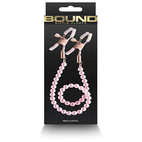 Bound Nipple Clamps DC1 by NS Novelties - Nipple and Clit Clamps