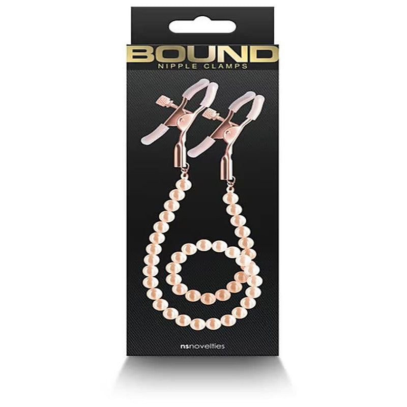 Bound Nipple Clamps DC1 by NS Novelties - Nipple and Clit Clamps