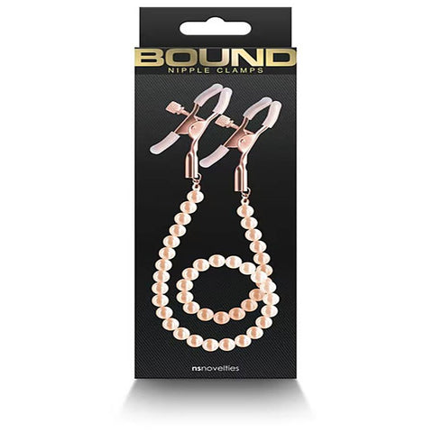 Bound Nipple Clamps DC1 by NS Novelties - Nipple and Clit Clamps