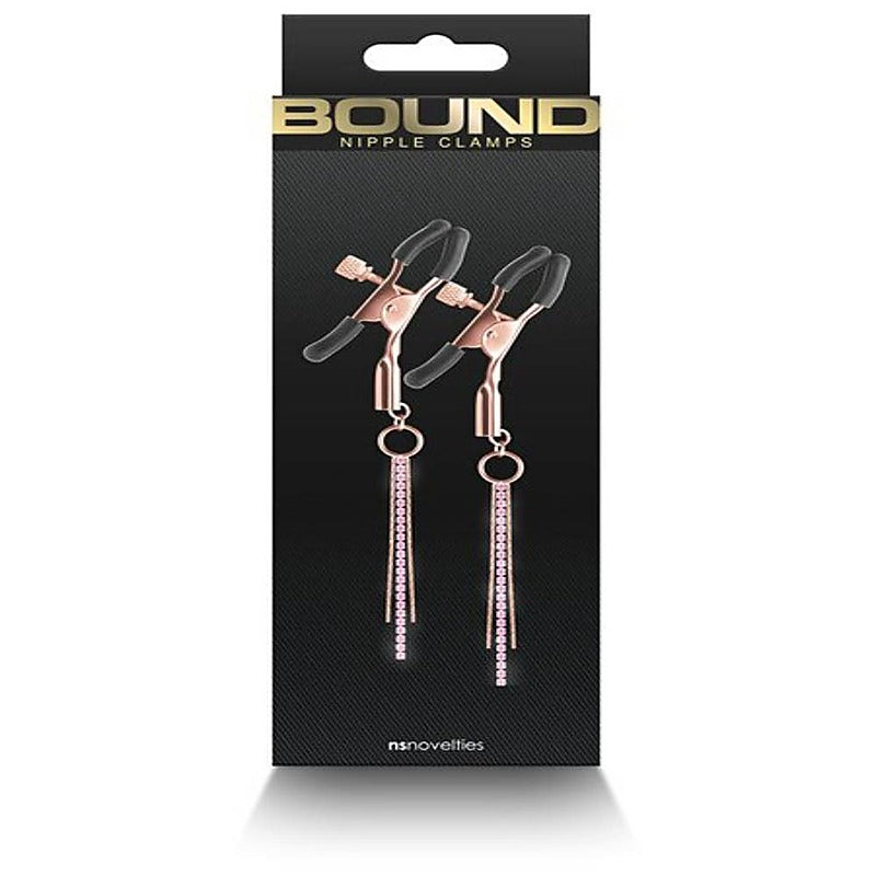 Bound Nipple Clamps D3 by NS Novelties - Nipple and Clit Clamps