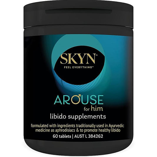 SKYN Arouse For Him Libido Supplements by Ansell - Delay and Excite Sprays
