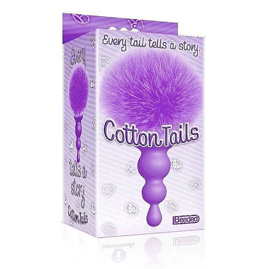 The 9's Cottontails Beaded by Icon Brands - Butt Plugs