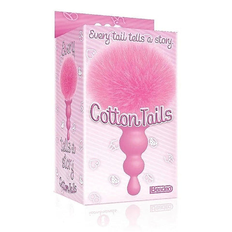 The 9's Cottontails Beaded by Icon Brands - Butt Plugs