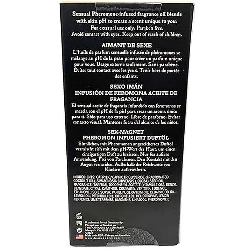 SEX MAGNET Pheromone Vanilla Amber by Kama Sutra Products - Bath and Intimate Fragrances