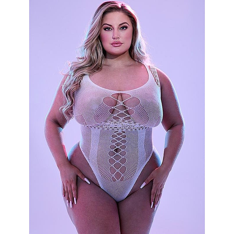Lapdance Glow In The Dark Teddy by Xgen Products - Teddies and Bodysuits