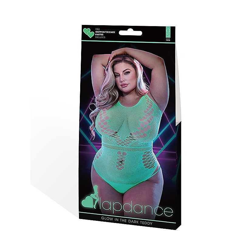 Lapdance Glow In The Dark Teddy by Xgen Products - Teddies and Bodysuits