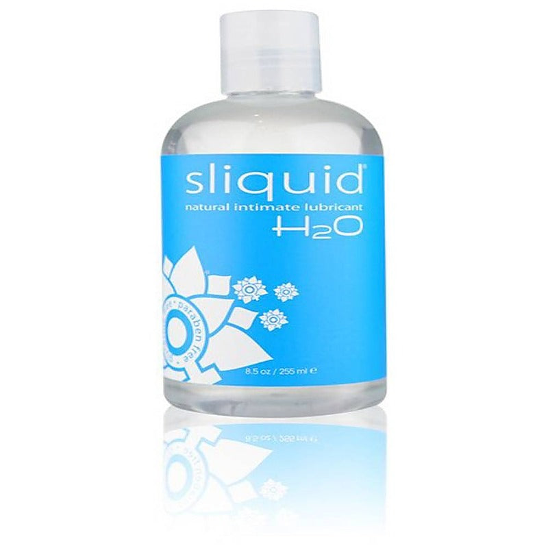 Sliquid Naturals H2O Water Based Personal Lubricant Pure Natural Formula - Water Based Lubes