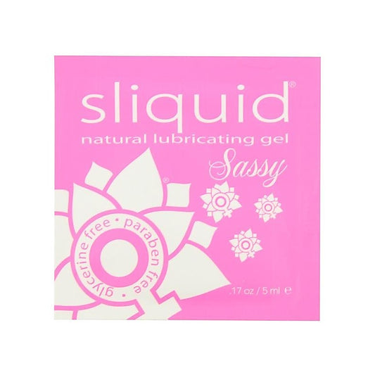Naturals Sassy Pillows Water Based Lube by Sliquid - Water Based Lubes