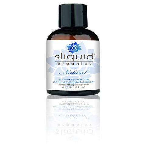 Sliquid Organics Natural Water Soluble Adult Lubricant with Aloe Vera - Water Based Lubes