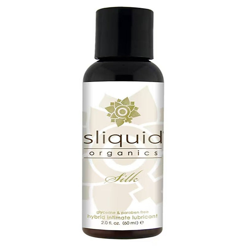 Sliquid Organics Silk Silicone Based Adult Lubricant Hybrid Formula - Silicone Based Lubes