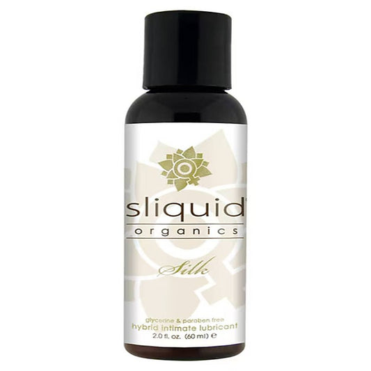 Organics Silk Silicone Based Lubricant by Sliquid - Silicone Based Lubes