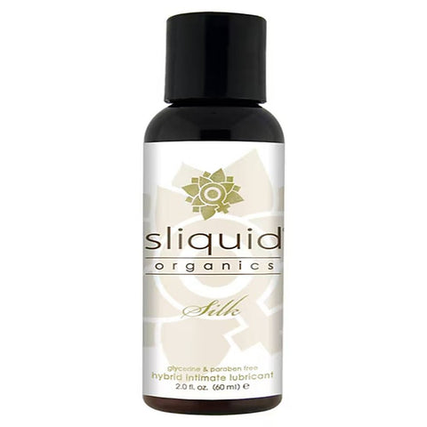Sliquid Organics Silk Silicone Based Adult Lubricant Hybrid Formula - Silicone Based Lubes