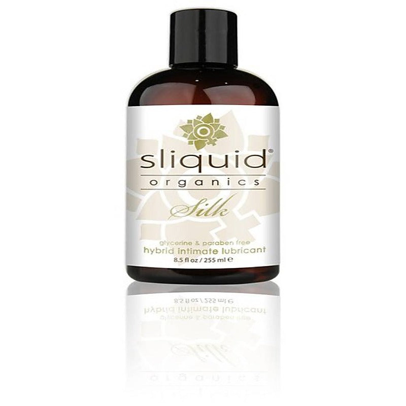 Sliquid Organics Silk Silicone Based Adult Lubricant Hybrid Formula - Silicone Based Lubes