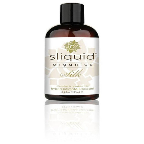Sliquid Organics Silk Silicone Based Adult Lubricant Hybrid Formula - Silicone Based Lubes