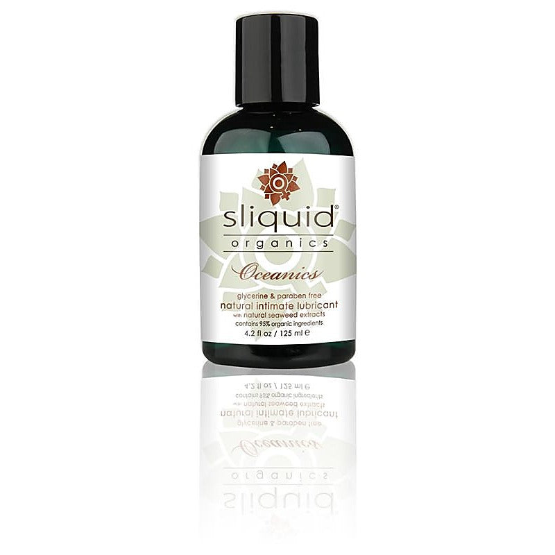 Sliquid Organics Oceanics Water Based Intimate Lubricant 4.2 Oz Seaweed Extract - Water Based Lubes