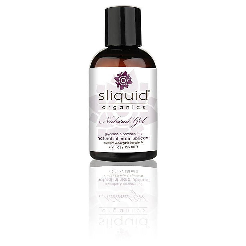 Sliquid Organics Natural Gel Water Based Intimate Lubricant 4.2 Oz Organic - Water Based Lubes