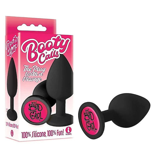 Booty Calls Bad Girl Silicone Toy by Icon Brands - Butt Plugs