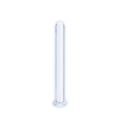 Glass Thins Cylindrical Plug by Icon Brands - Glass Sex Toys