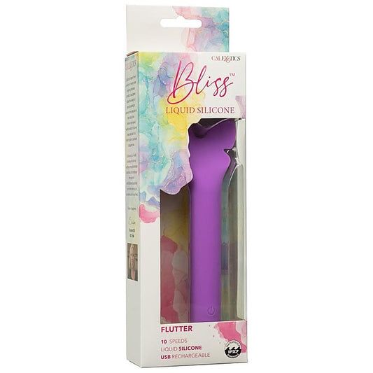 Bliss Liquid Silicone Flutter Vibrator - Rabbit Vibrators