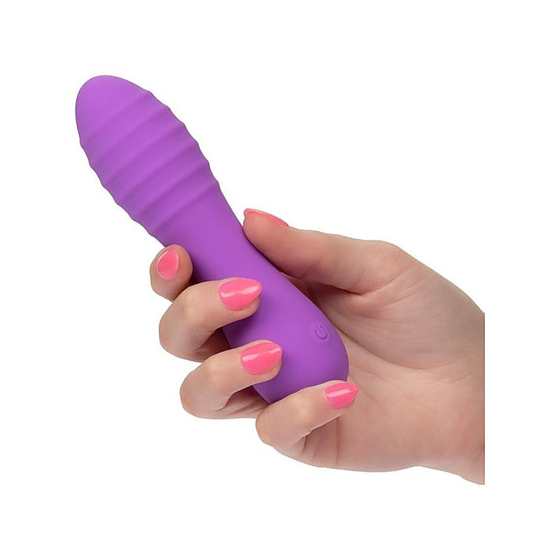Bliss Liquid Silicone Ripple Vibrator by California Exotics - G-Spot Vibrators