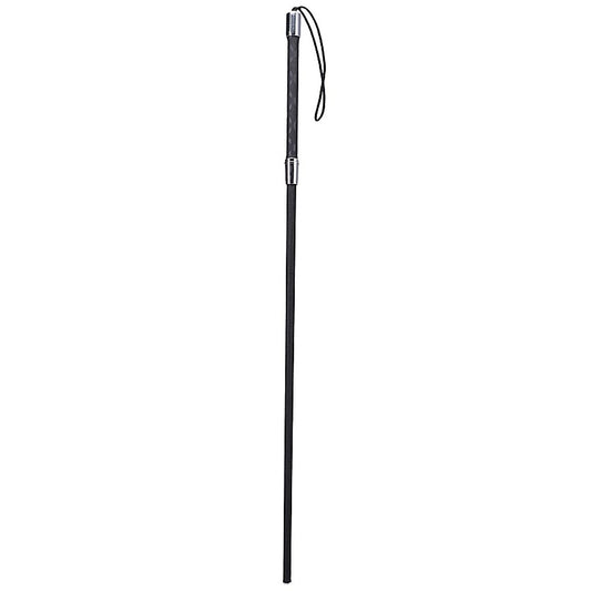 Vow Black Silicone BDSM Cane by Tantus - Whips And Crops