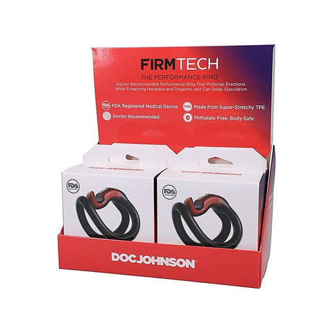 Firmtech Performance Stretchy Cock Ring 4 Pack - Stretchy Cock Rings
