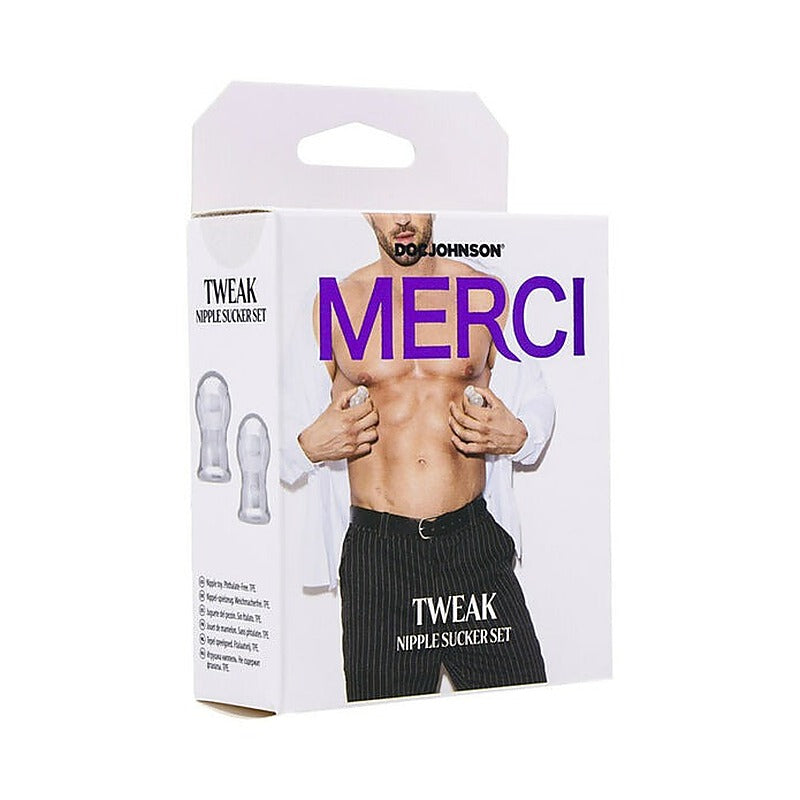 Kink Merci Tweak Nipple Sucker Set by Doc Johnson - Breast and Nipple Toys