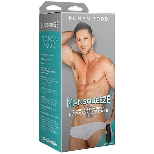 Man Squeeze Roman Todd Ultraskyn Stroker Ass - Masturbators and Strokers