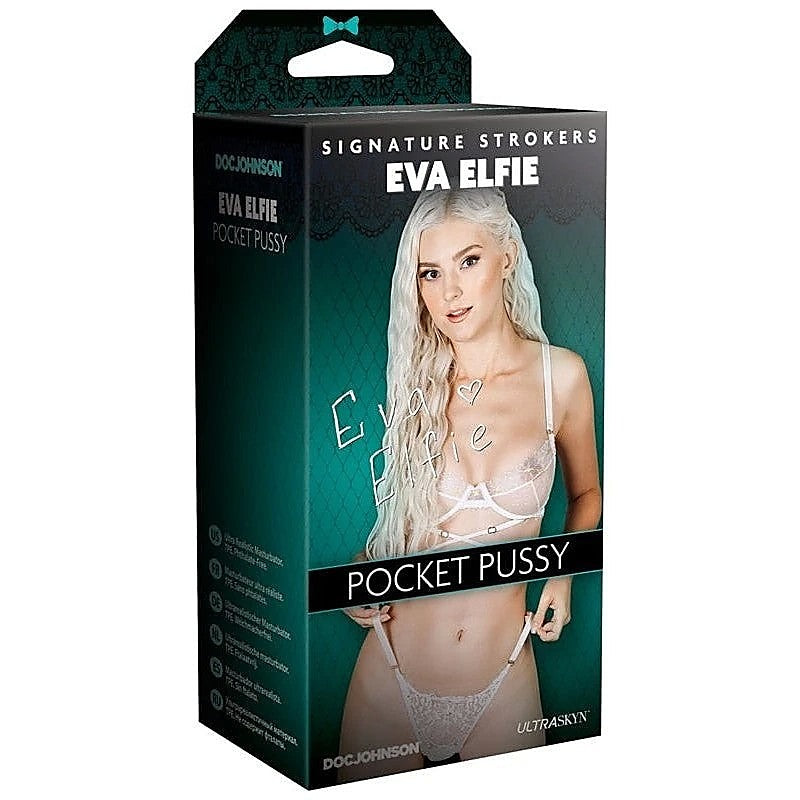 Main Squeeze Signature Strokers Eva Elfie by Doc Johnson - Masturbators and Strokers