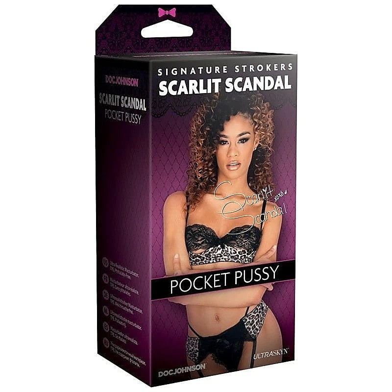 Signature Strokers Scarlit Scandal Ultraskyn by Doc Johnson - Masturbators and Strokers