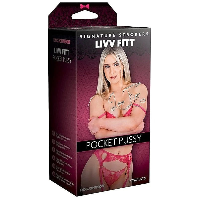 Main Squeeze Signature Strokers Livv Fitt by Doc Johnson - Masturbators and Strokers
