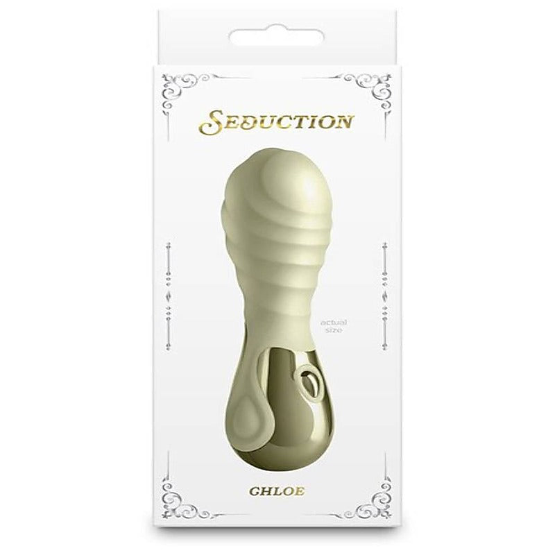 Seduction Chloe Metallic USB Rechargeable Vibrator - Personal Massagers
