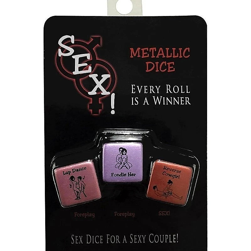 Premium Metallic Sex Dice by Kheper Games - Sex Games, Coupons and Tricks